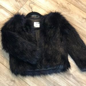 Kids fur jacket